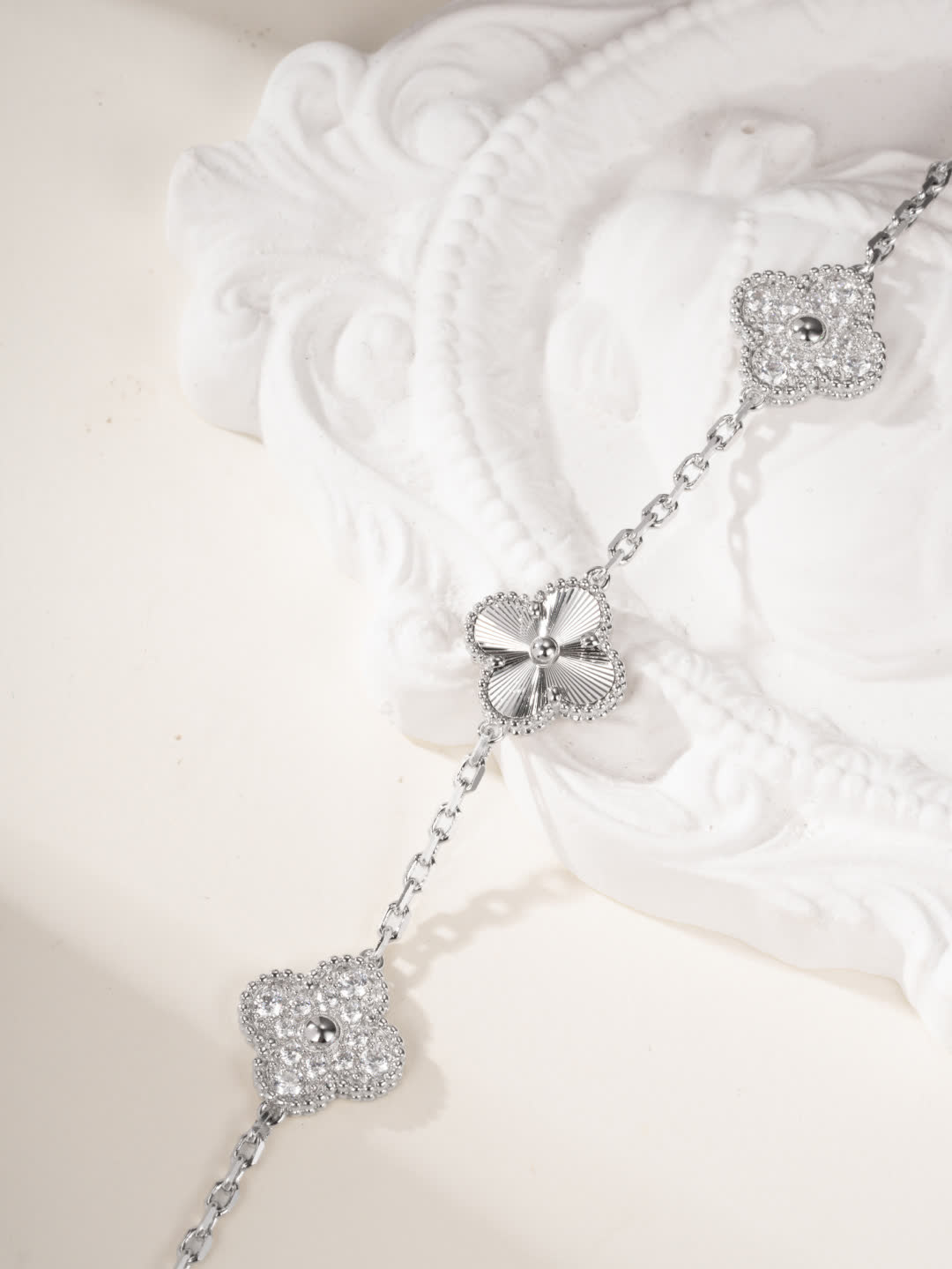 Van Cleef & Arpels Alhambra Diamond Bracelet